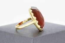 Vintage Karneol Gold Ring 14 Karat - 17,6 mm