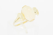 Goldene Opalring 14 Karat - 18,5 mm
