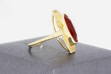 Vintage Karneol Ring 14 Karat Gold - 18,1 mm