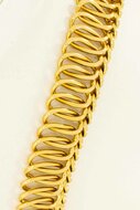 Geflochtene Damen Kette 750 Gold - 43,3 cm