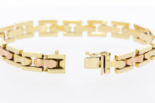 Vintage Goldbarren Armband 14 Karat - 19 cm