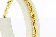Kordel Armband 14 Karat Gold - 19,7 cm