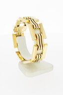 Goldbarren Armband 14 Karat Gold &ndash; 20,1 cm