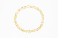 Falkenauge Armband 585 Gelbgold - 19,8 cm