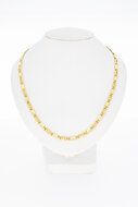 Falkenauge goldkette 14 Karat - 49,9 cm