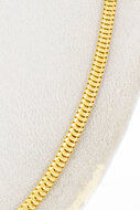 18 Karat Gelbgold Schlangenkette - 43,9 cm