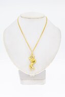 18 Karat Gold Anh&auml;nger &#039;Bodybuilder&#039; - 3,2 cm