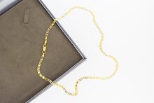 Falkenauge Goldkette 14 Karat - 47,8 cm