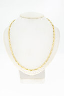 14 Karat Goldene Fantasy Halskette - 45,4 cm