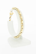 14 Karat Goldbarren K&ouml;nigsarmband- 19,8 cm