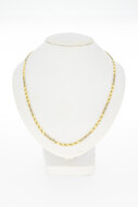 Falkenauge Goldkette 14 Karat - 43 cm