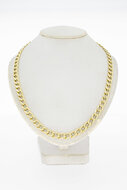 14 Karat Gold &#039;&#039;offen&#039;&#039; Panzer Kette - 51,5 cm