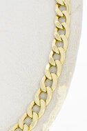 14 Karat Gold &#039;&#039;offen&#039;&#039; Panzer Kette - 51,5 cm