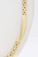 14 Karat Gold Milaneserkette - 45,5 cm