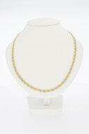 14 Karat Falkenauge Kette Gold - 50,4 cm