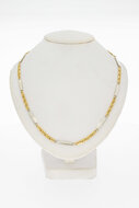 14 Karat Falkenauge Goldkette - 52,5 cm