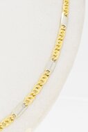14 Karat Falkenauge Goldkette - 49,1 cm