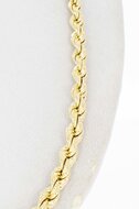 14 Karat Kordel Goldkette - 46,8 cm