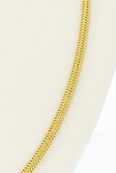 Goldene Schlangenkette 14 Karat - 45,5 cm
