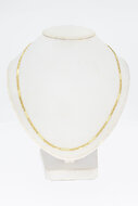 585 Gold Falkenauge Halskette - 43,1 cm