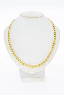 Panzer Goldkette 18 Karat Gold - 47,5 cm
