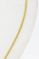 14 Karat Panzer Kette Gold - 71,9 cm