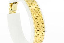 14 Karat Goldbarren Armband - 17,2 cm