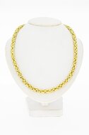 585 Byzantinische M&auml;nner Goldkette - 82,3 cm