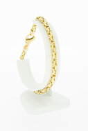 K&ouml;nigsarmband 14 Karat Gold - 22,7 cm