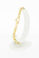 K&ouml;nigsarmband 14 Karat Gold - 22,7 cm