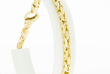 K&ouml;nigsarmband 14 Karat Gold - 22,7 cm