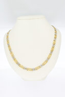 Falkenauge Goldkette 14 Karat - 61,4 cm