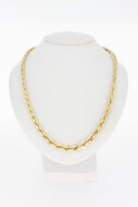 Kordel Gelbgold Kette 14 Karat - 46 cm