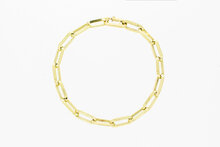 Paperclip Armband 14 Karat - 20,9 cm