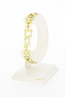 14 Karat Barren Armband - 19,8 cm
