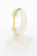 Geflochtenes Damen Goldarmband - 19,5 cm