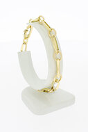 14 Karat Paperclip Armband - 21,2 cm