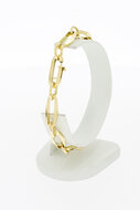 14 Karat Paperclip Armband - 21,2 cm