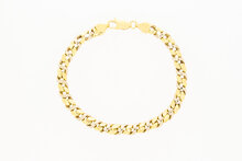 18 Karat Panzer Armband - 20,5 cm