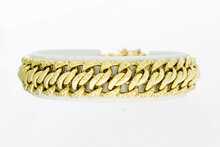 Geflochtenes Armband 14 Karat - 18,7 cm