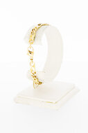 14 Karat Panzer Infinity Armband - 19,5 cm