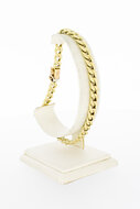 Panzer Armband 585  Gold - 22,7 cm