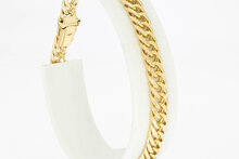 Panzer Armband 14 Karat Gold - 18,9 cm