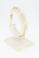Paperclip Armband 14 Karat  - 21,3 cm