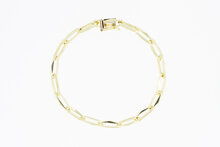 Paperclip Armband 14 Karat  - 21,3 cm