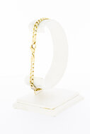 Diamant Panzer Armband 14 Karat  - 21,7 cm