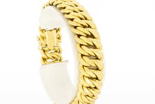 18 Karat Geflochtenes Armband - 19,2 cm