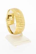 Breites Armband 18 Karat - 19,5 cm
