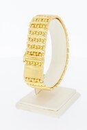 18 Karat breites Goldarmband - 20,5 cm
