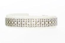 Vintage 585 Wei&szlig;gold Armband - 19 cm